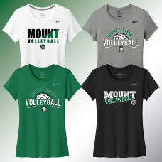 Mount Volleyball Ladies Nike Tee
